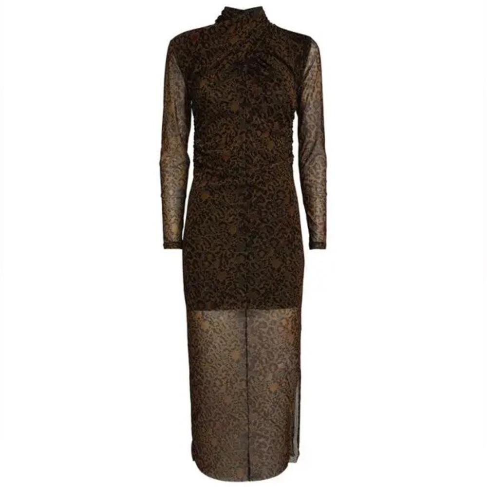 all saints 'tia' halftone maxi dress